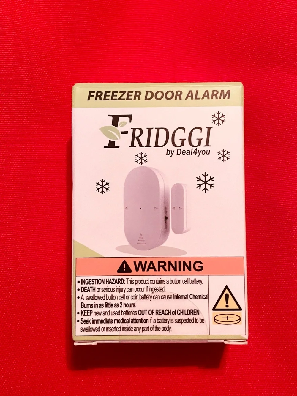 Fridggi Fridge Door Alarm - White